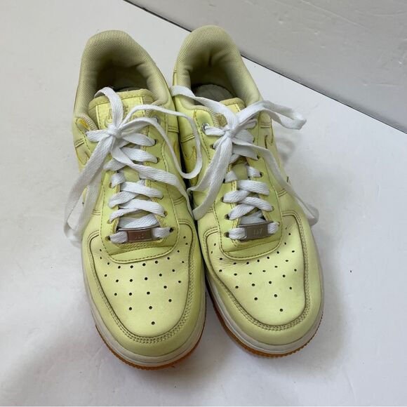 NIKE AIR FORCE 1 07 SNEAKERS IN BARELY VOLT GREEN - Picture 2 of 10